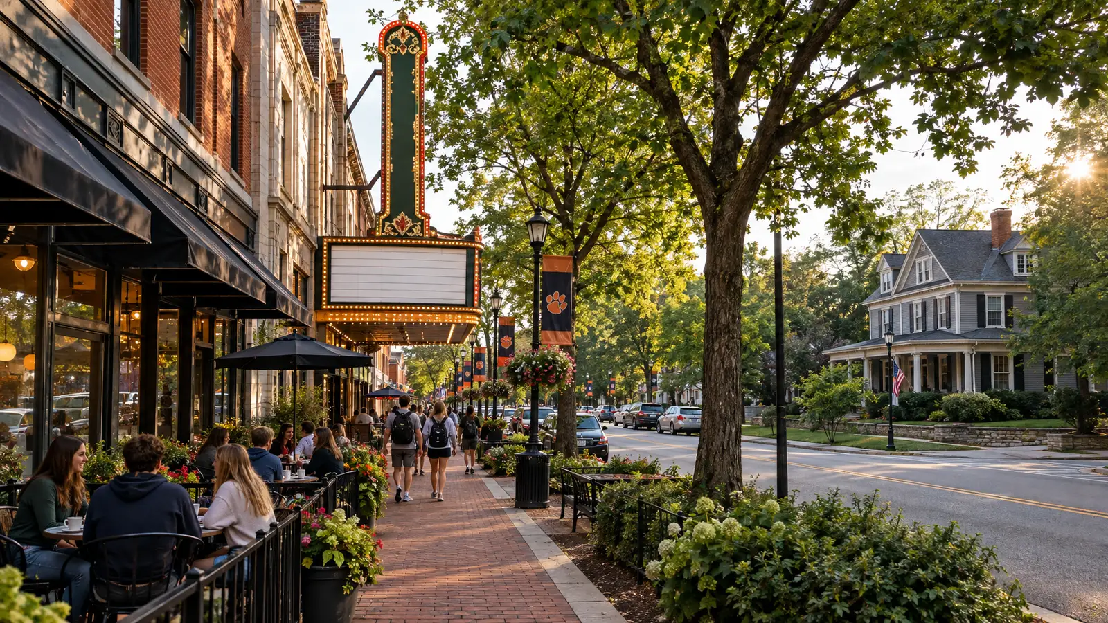 A neighborhood scene from Edwardsville, IL