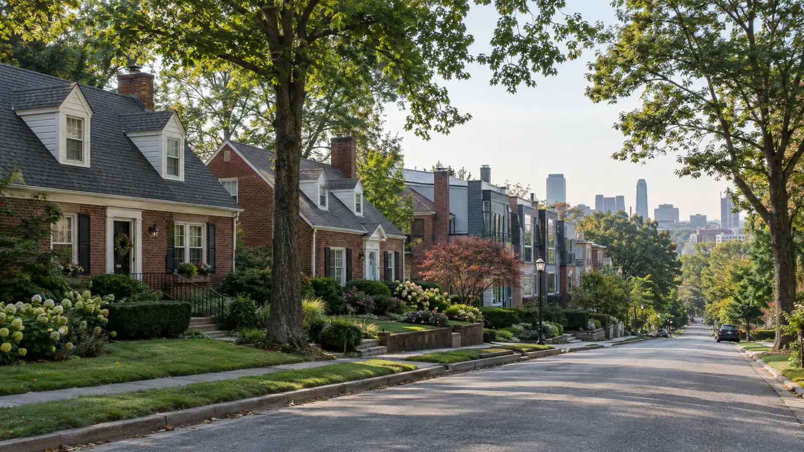 A neighborhood scene from Richmond Heights, MO