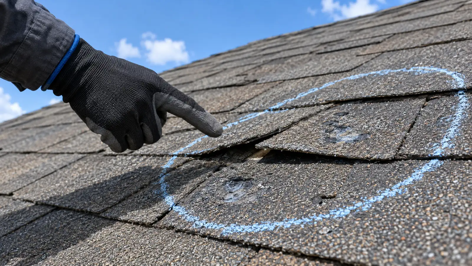 Roof Warning Signs and Hail Damage