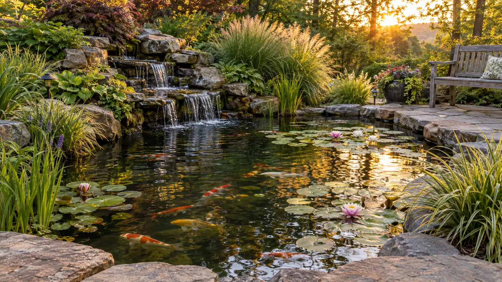 Ponds in St. Louis, MO from Royal Builder Group partner Royal Ponds